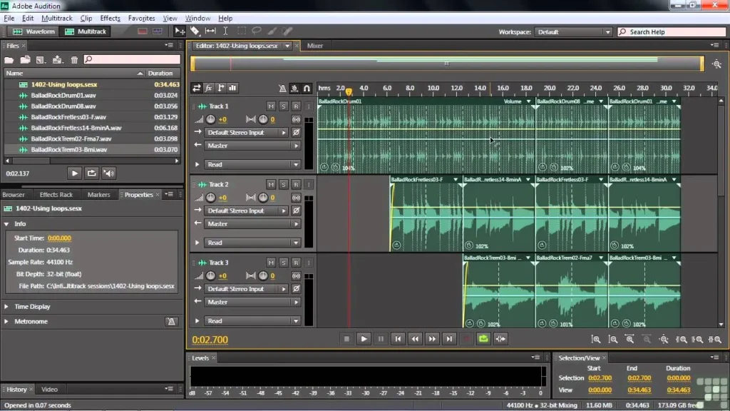 Adobe Audition Full 2025 Screenshot