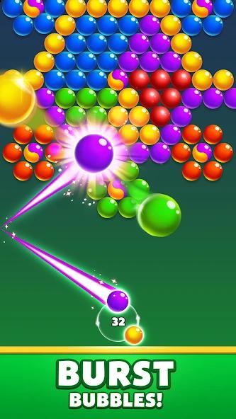 bubble shooter game apk screenshot