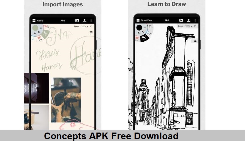 concepts apk sketch design screenshot
