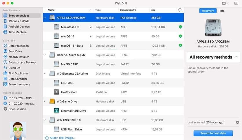 disk drill full 2025 screenshot