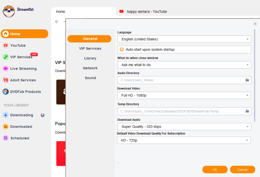 streamfab youtube downloader pro screenshot