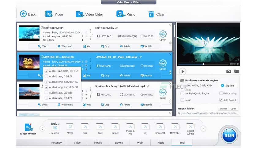 videoproc free download screenshot 1