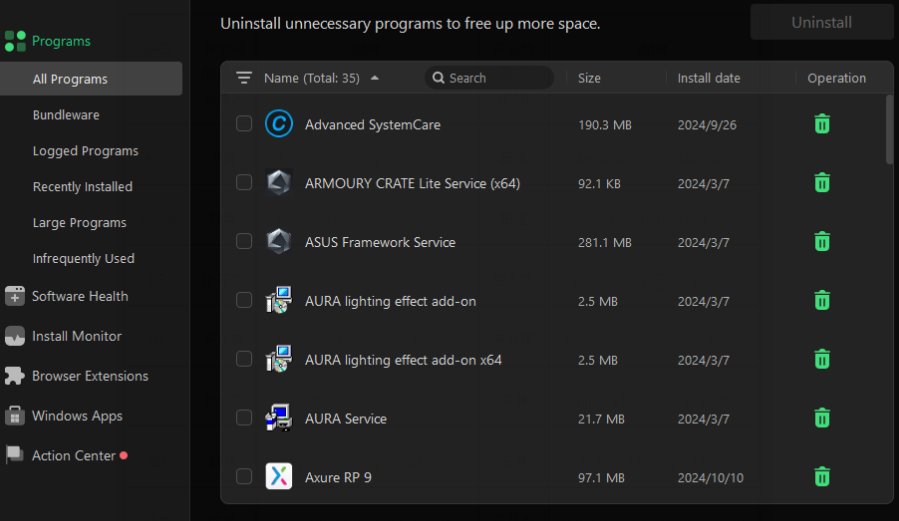 iobit uninstaller 2025 work
